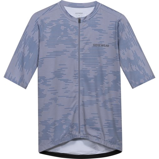 Productfoto van GOREWEAR Swiftride Electro Korte mouw shirt heren - amethyst grey / cargo blue DFCA