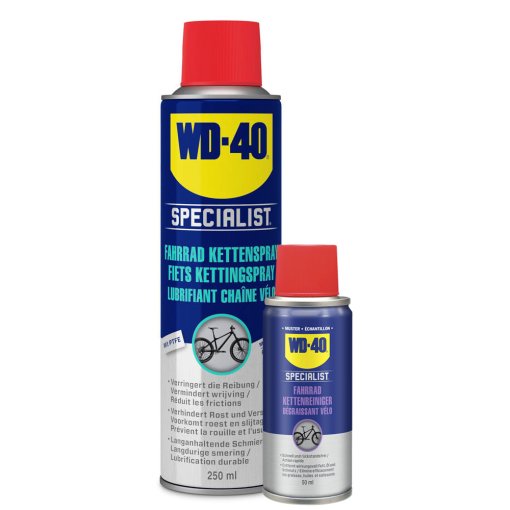 Produktbild von WD-40 Specialist Kettenschmiermittel Classic 250 ml + Specialist Kettenreiniger 50 ml