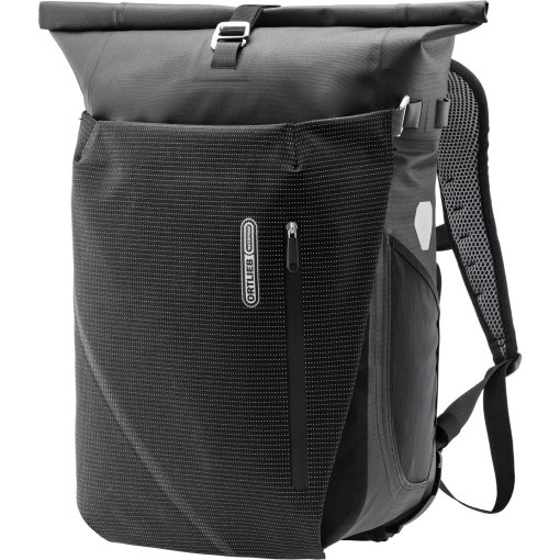 Foto de ORTLIEB Bolsa Bicicleta / Mochila - QL2.1 Vario PS High Visibility 26L - negro reflectante