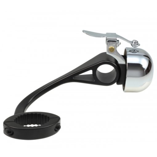 Productfoto van Crane Bell Co. E-NE SBR Fietsbel - all chrome