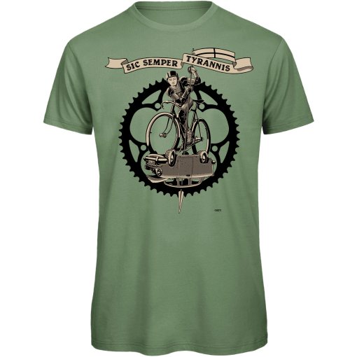 Produktbild von RTTshirts St. George Fahrrad T-Shirt Herren - hellgrün