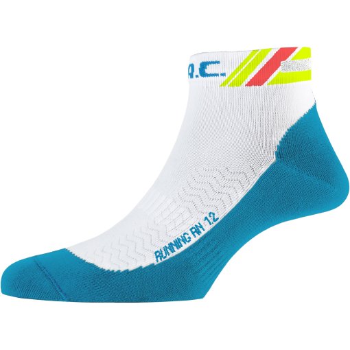Foto van P.A.C. Original RN 1.2 Running Reflective Ultralight Speed Heren sokken - White/Blue