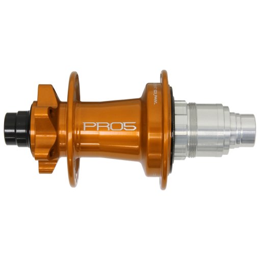 Photo produit de Hope Moyeu Arrière - Pro 5 - 6-Bolt - 12x142mm | SRAM XDR - orange