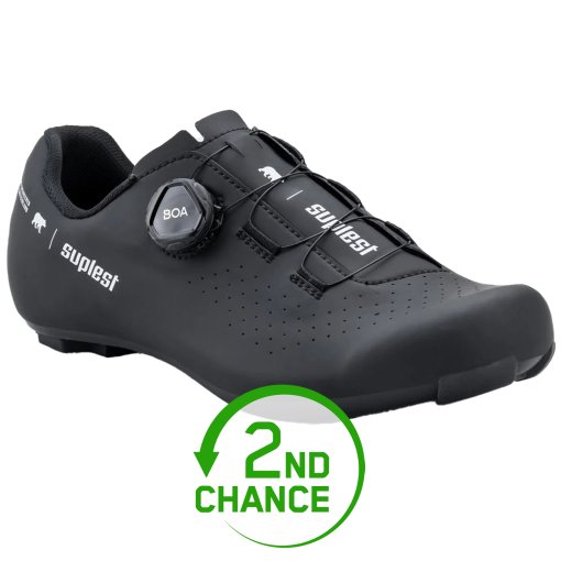 Produktbild von Suplest Road Sport Rennradschuhe - schwarz 01.095. - B-Ware