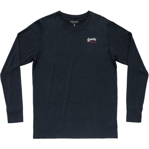 Superdry Herren Langarmshirt Vintage Embroidery – 100% Bio-Baumwolle, Gesticktes Logo, Aus Orange Label Kollektion
