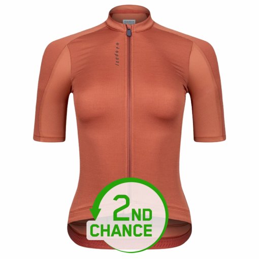 Produktbild von Isadore Signature Merino Tech Radtrikot Damen - Cedar Wood - B-Ware