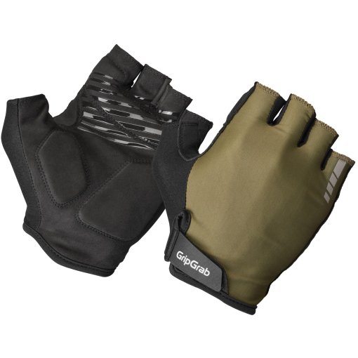 Foto van GripGrab RIDE RC Max Padded Handschoenen met Korte Finger - Olive Green