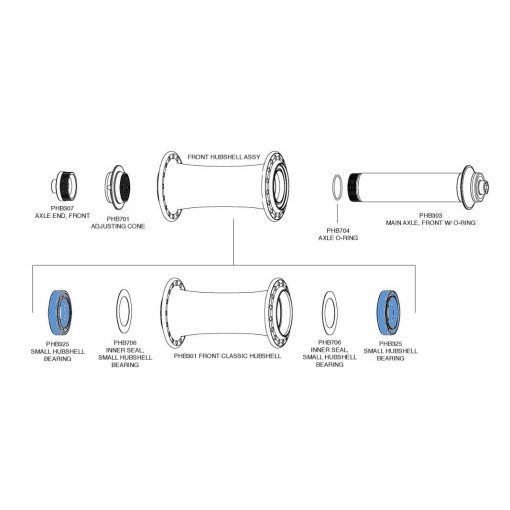 Immagine prodotto da Chris King Front Hub Bearing (PHB325)