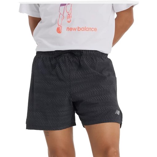Foto de New Balance Pantalones cortos 5&quot; Hombre - RC Reflective - Black Multi Print