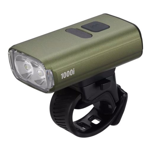 Photo produit de BBB Cycling Lumière Avant Vélo - NanoStrike 1000i BLS-263i - gravel green