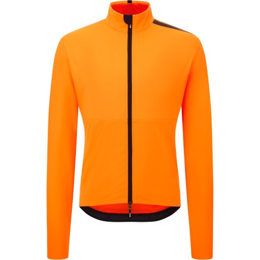Produktbild von Santini Windbloc™ Thermo Jacke Herren - orange fluo AF
