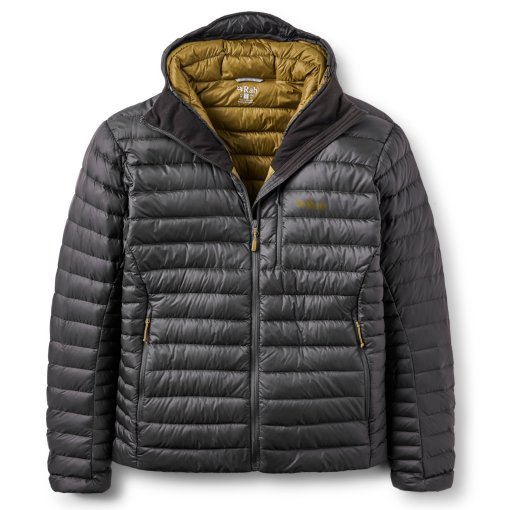 Produktbild von Rab Microlight Alpine Kapuzenjacke Herren - anthracite