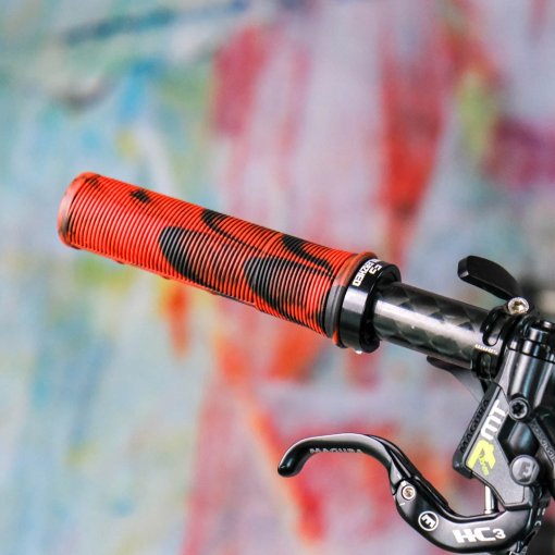 Spank Spgrp00167933 Manopole Spike 33 Lock On 145mm Nero Rosso Manopo - Foto 13