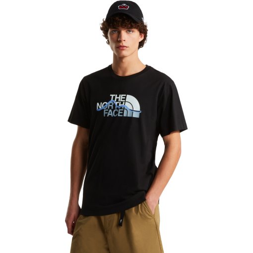 Kuva tuotteesta The North Face Mountain Line Regular Graphic Miesten t-paita - TNF Black