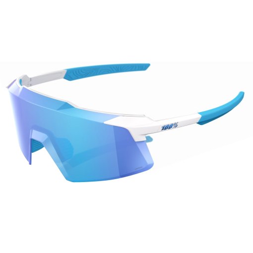 Foto de 100% Gafas - Aerocraft - Matte White - HiPER Blue Mirror
