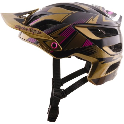 Picture of Troy Lee Designs A3 MIPS Helmet - Le Cyclops Collection - Gold/Black