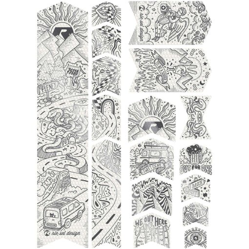 Kuva tuotteesta rie:sel design frame:Tape 3000 Frame Protection Tape - Vanlife Silver