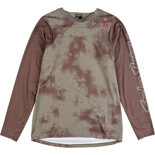 Foto de Troy Lee Designs Maillot de Manga Larga Hombre - Skyline Chill - Scattered Olive