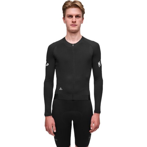 Billede af MAAP Apex Aeon Langærmet cykeltrøje til herrer - black/white