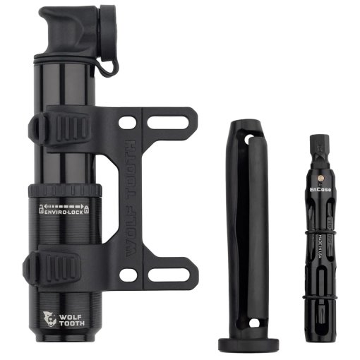 Photo produit de Wolf Tooth Pompe à Air - EnCase - 40cc | incl. Outil Multifonction Hex-Bit