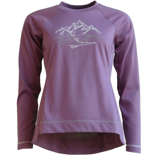 Produktbild von Zimtstern PureFlowz Eco Langarmtrikot Damen - Berry