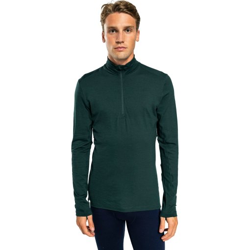 Immagine prodotto da Ulvang Maglia Intima Maniche Lunghe Uomo - Hero Half Zip - Beetle Green