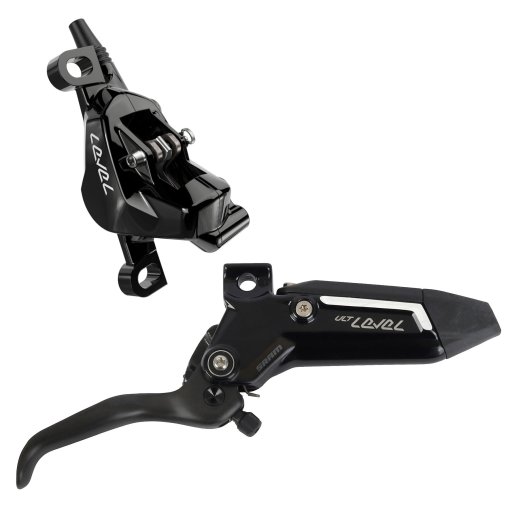 Productfoto van SRAM Level Stealth Schijfrem - Ultimate | 2-Zuiger | C1 - Achterzijde | Gloss Black - Speciale aanbieding