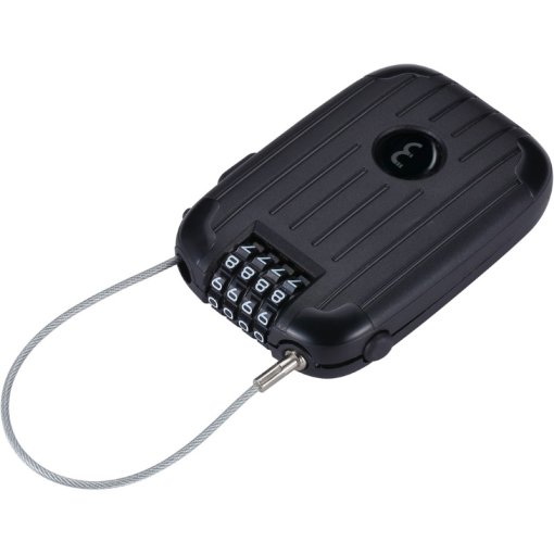 Foto de BBB Cycling Candado Cable 180cm - Minicase XL BBL-53XL - negro