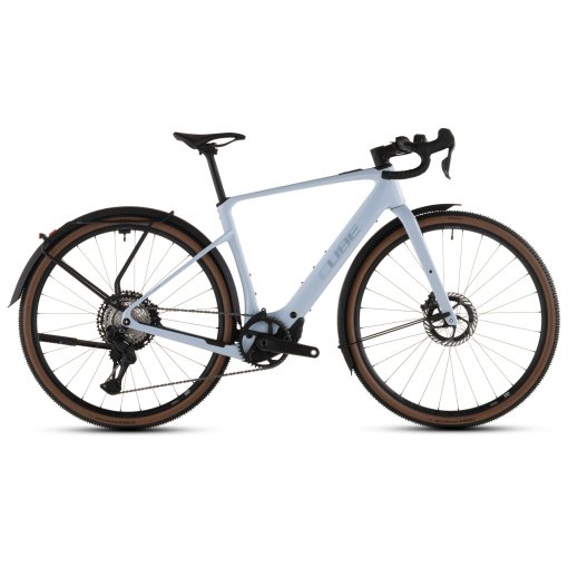 Immagine prodotto da CUBE Bici Elettrica Gravel Carbonio - NUROAD HYBRID C:62 SLX 400X FE - 2026 - iceblue / prism