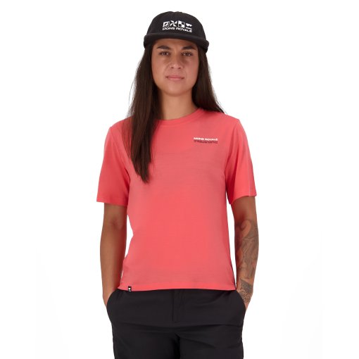 Photo produit de Mons Royale T-Shirt Femme - Icon Merino - watermelon