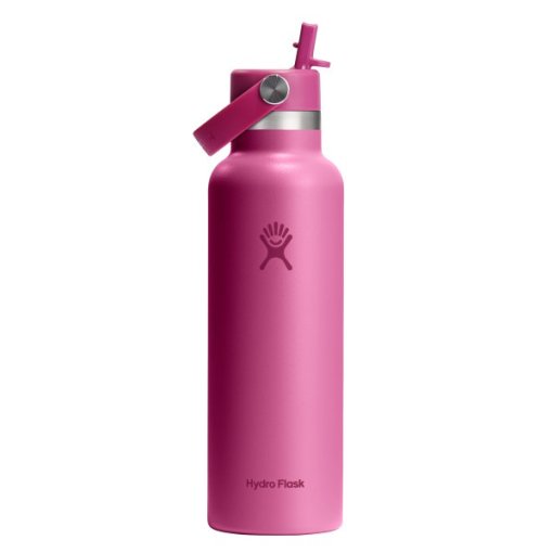 Foto de Hydro Flask 21oz Botella Térmica Standard Mouth + Flex Straw Tapa - 621ml - Reef