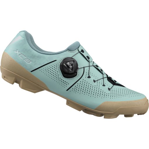 Productfoto van Shimano SH-XC302 Fietsschoenen Dames - Surf Blue