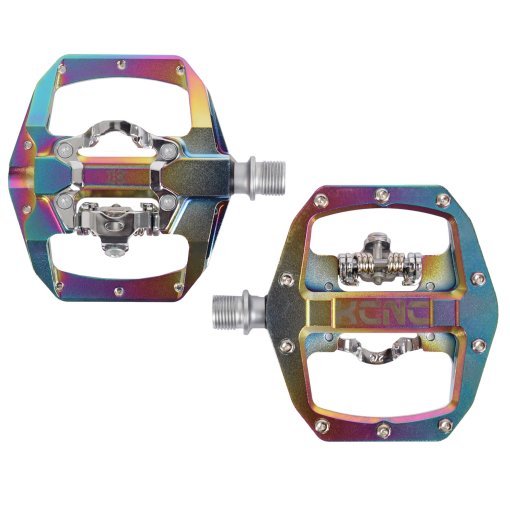 Produktbild von KCNC FR TRAP Clipless Pedal mit Stahlachse - oilslick