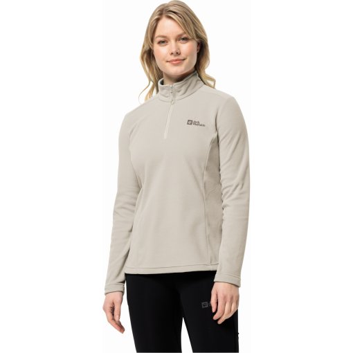 Foto de Jack Wolfskin Jersey Polar Mujer - Taunus Half Zip - seal