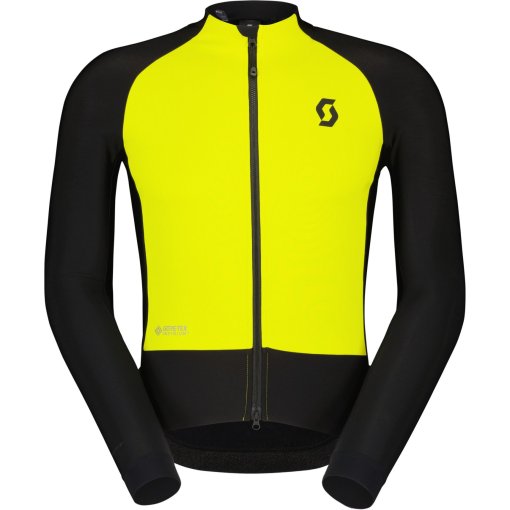 Foto de SCOTT Chaqueta Hombre - RC Pro Warm Hybrid Gore-Tex Windstopper - black/sulphur yellow
