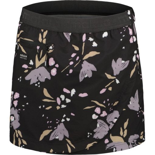 Photo produit de Maloja Jupe-Short Cyclisme Femme - GermerM. - deep black brushflower 1113