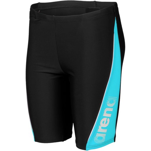 Produktbild von arena Feel Thrice Jammer Badehose Jungen - Schwarz/Türkis/Weiß