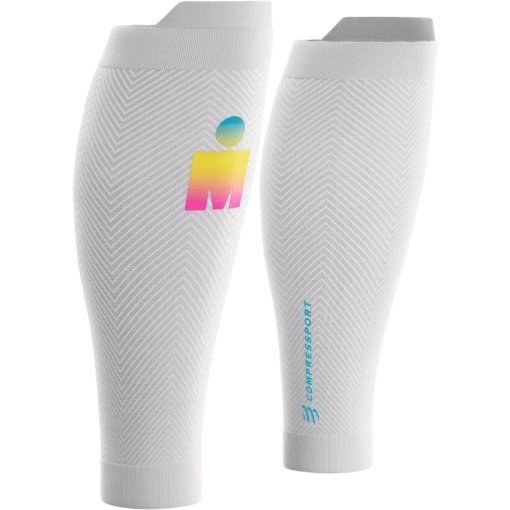 Picture of Compressport R2 Oxygen Compression Calf Sleeves - Ironman 2026 - white - L2