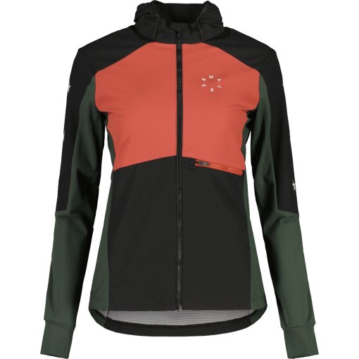 Foto de Maloja Chaqueta Híbrida Mujer - NeshaM. Nordic Softshell - moonless multi 0821