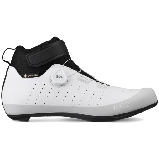 Immagine prodotto da Fizik Scarpe Invernali Bici da Corsa Unisex - Tempo Artica GTX - Bianco / Grigio