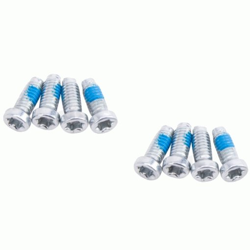 Produktbild von SRAM Kurbelschrauben Kit T20 für demontierbare Spider - 8 Stück - silber