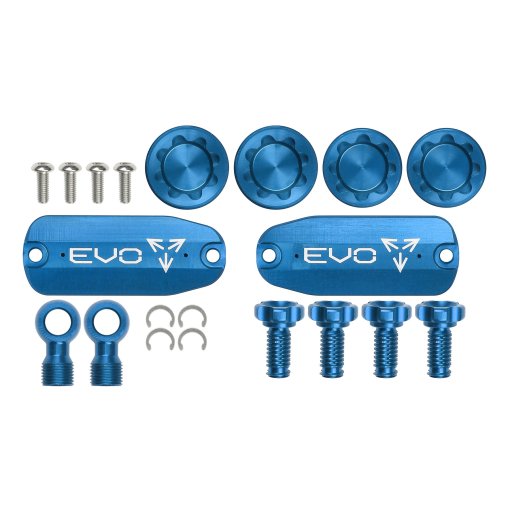 Foto de Hope Custom Kit para frenos de disco Tech 4 Evo GR4 | 1 par - azul