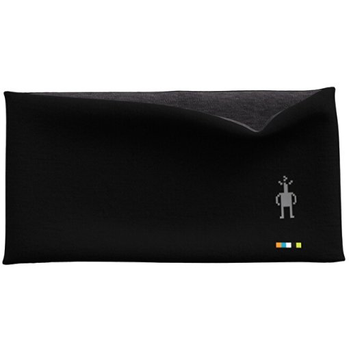 Foto de SmartWool Cinta Cabeza - Thermal Merino Reversible - A41 negro / charcoal heather