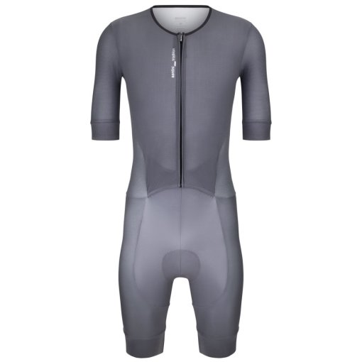 Foto de Santini Mono Ciclismo Hombre - Leaf Trisuit 5T774IMGLEAFSPOT - grigio asfalto
