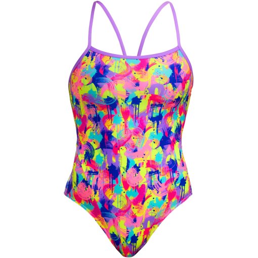 Produktbild von Funkita Single Strap Eco Badeanzug Damen - Mess Match