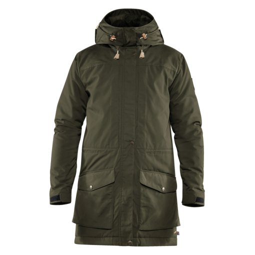 Foto de Fjällräven Chaqueta Parka Hombre - Singi Wool Padded - deep forest
