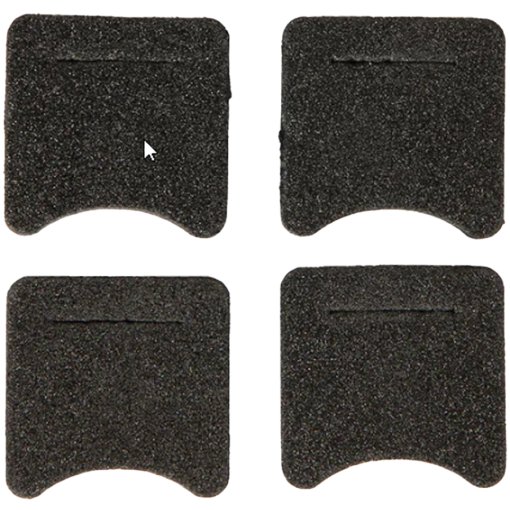 Productfoto van Restrap Afstandshouders van schuim voor stuurtas - 4 stuks - black