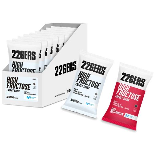 Produktbild von 226ERS High Fructose Energy Drink - Kohlenhydrat-Getränkepulver - 9x90g