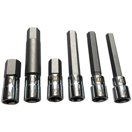 Immagine prodotto da Pedro&#039;s Set di Punte Esagonali di Grandi Dimensioni - 6 pezzi