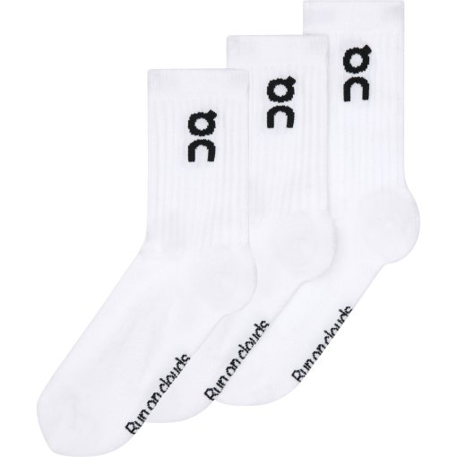 Foto de On Calcetines Largos - Logo Sock High 3-Pack Unisex - Blanco
